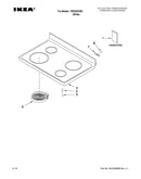 Cooktop parts