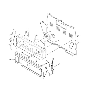 Control panel parts