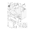 Maytag MGDX500XW0 cabinet parts diagram