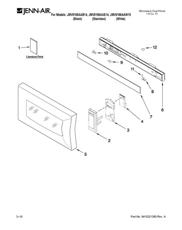 Control panel parts