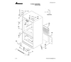 Amana AFB2234WES4 cabinet parts diagram