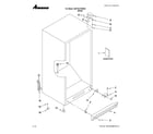 Amana AQF1613TEW04 cabinet parts diagram