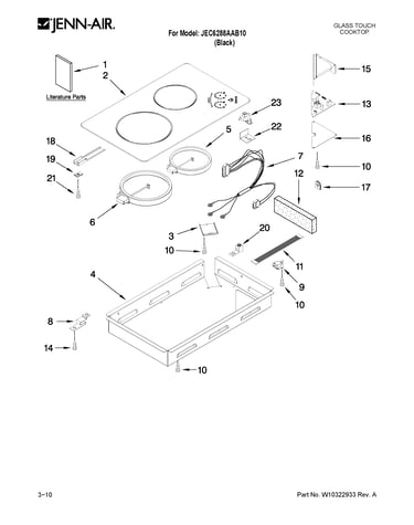 Glass cartridge