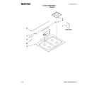 Maytag MGS5875BDS21 cooktop parts diagram