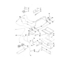 Maytag MGS5875BDS21 manifold parts diagram