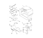 Amana ABR1927VES4 freezer liner parts diagram