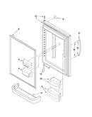 Refrigerator door parts