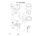 KitchenAid KHWC260VSS0 outer cover & insulation parts diagram