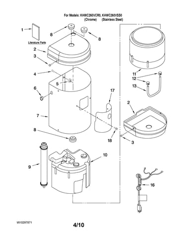 Outer cover & insulation parts