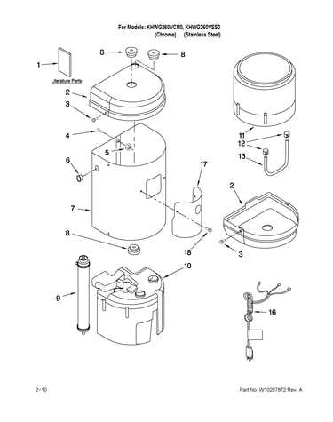 Outer cover & insulation parts