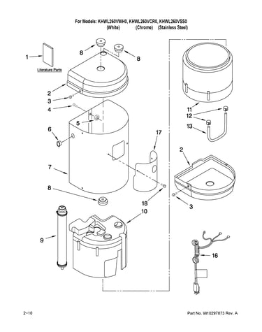 Outer cover & insulation parts