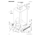 Whirlpool BRS62BRBNA00 cabinet parts diagram