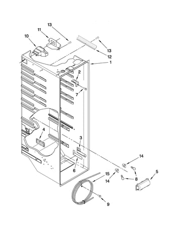 Refrigerator liner parts