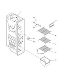 Freezer liner parts