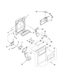 Dispenser front parts