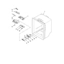 Whirlpool GB2FHDXWS03 refrigerator liner parts diagram