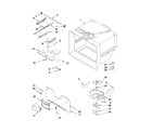 Whirlpool GB2SHTXTS05 freezer liner parts diagram