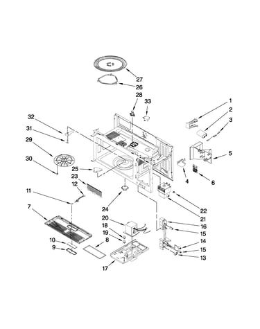 Interior and ventilation parts