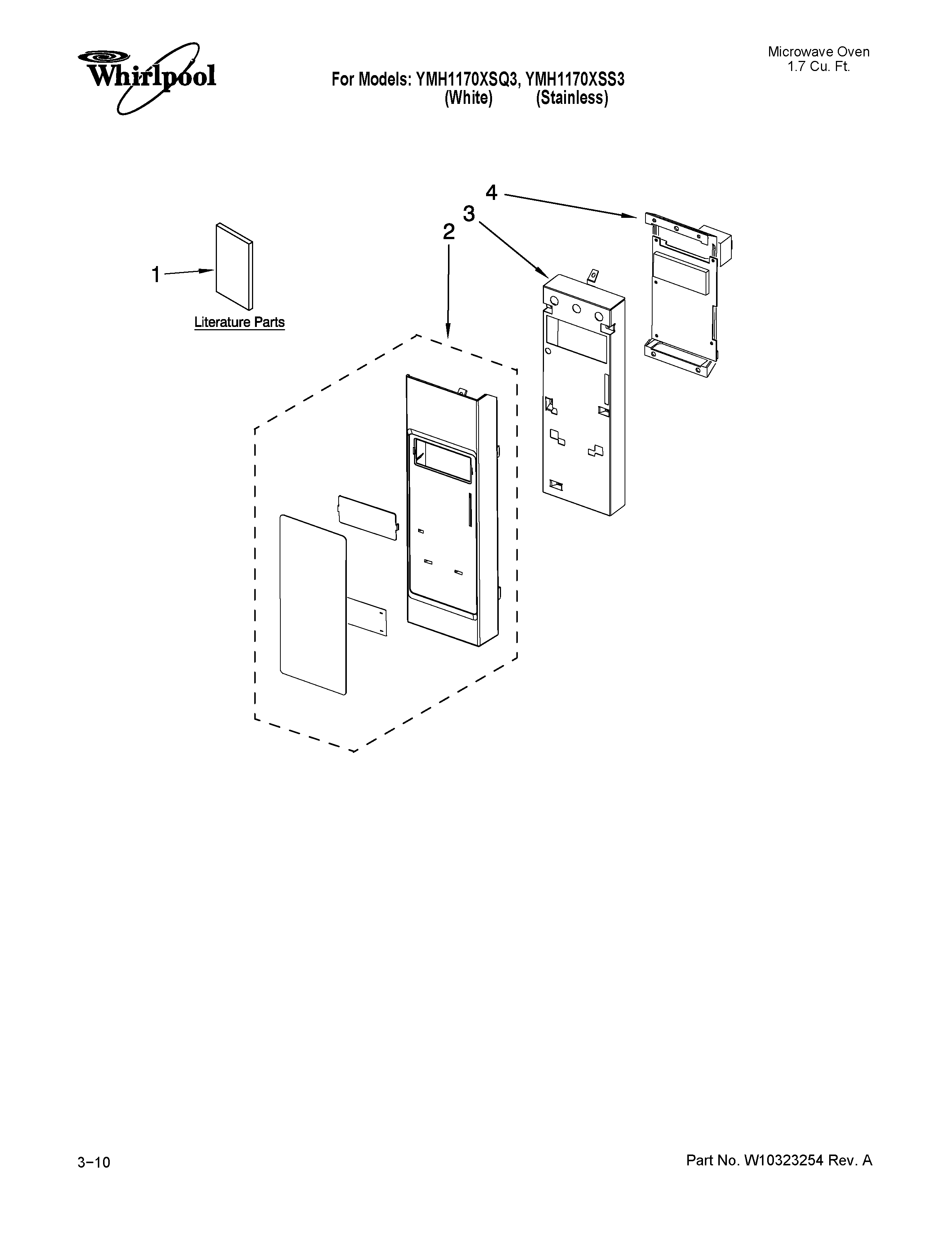 Control panel parts
