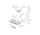 Whirlpool YMH1170XSQ3 interior and ventilation parts diagram