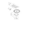 Whirlpool YMH1170XSS3 turntable parts diagram