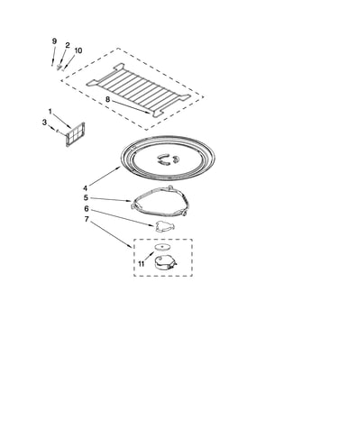 Turntable parts