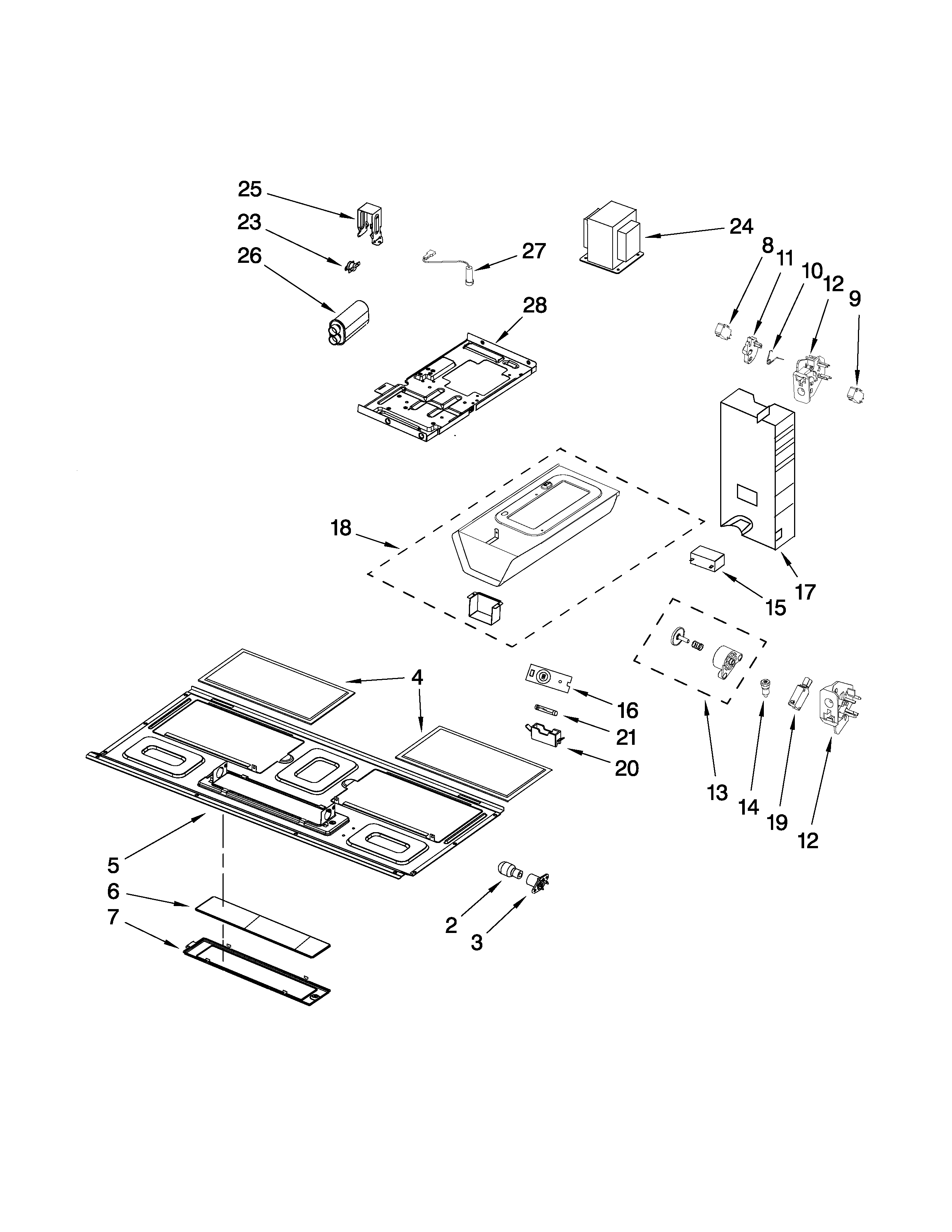 Interior and ventilation parts