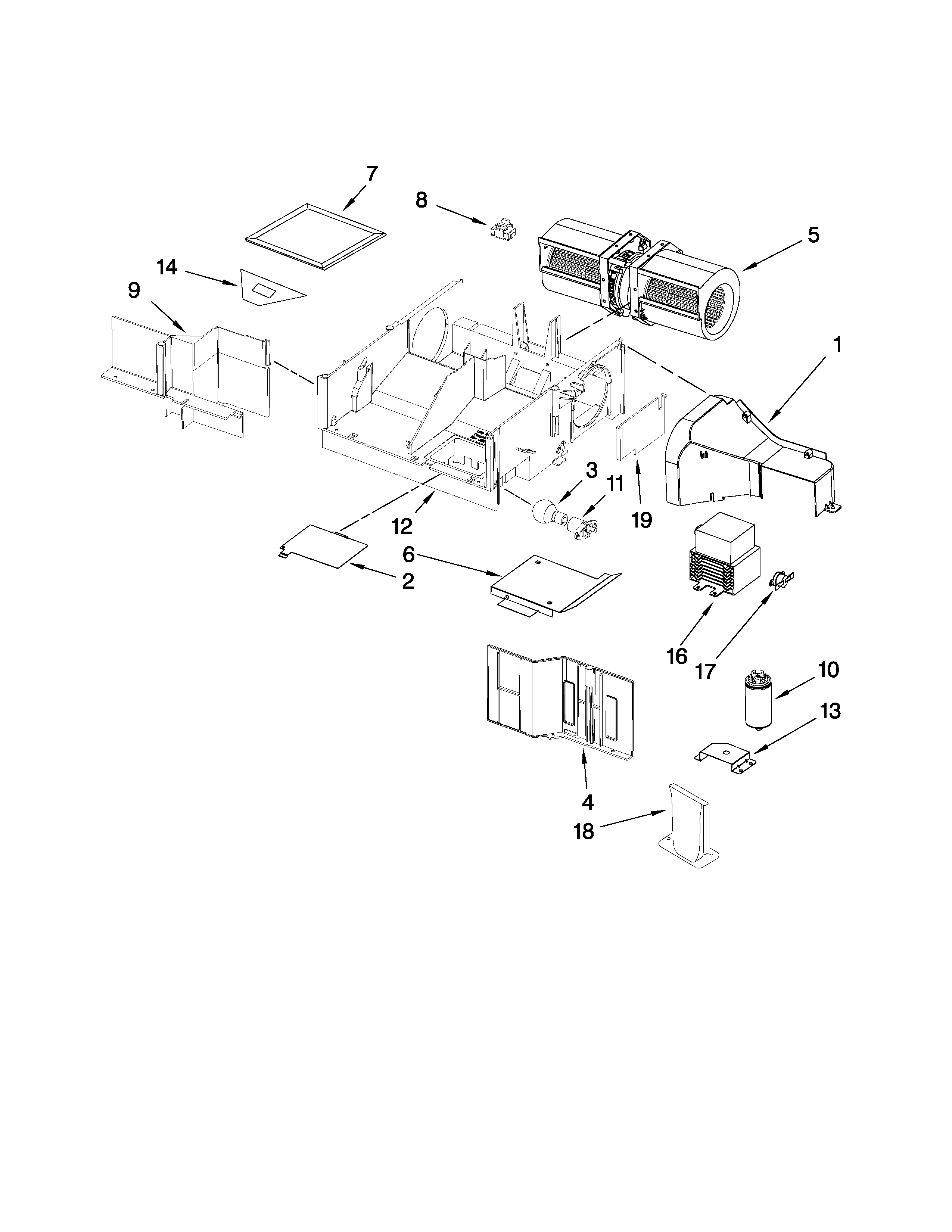 Air flow parts