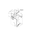 Whirlpool LTG5243DQ9 dryer support and washer parts diagram