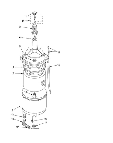 Tub and basket parts