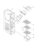 Freezer liner parts