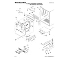 KitchenAid KUWS24RSBS03 cabinet parts diagram