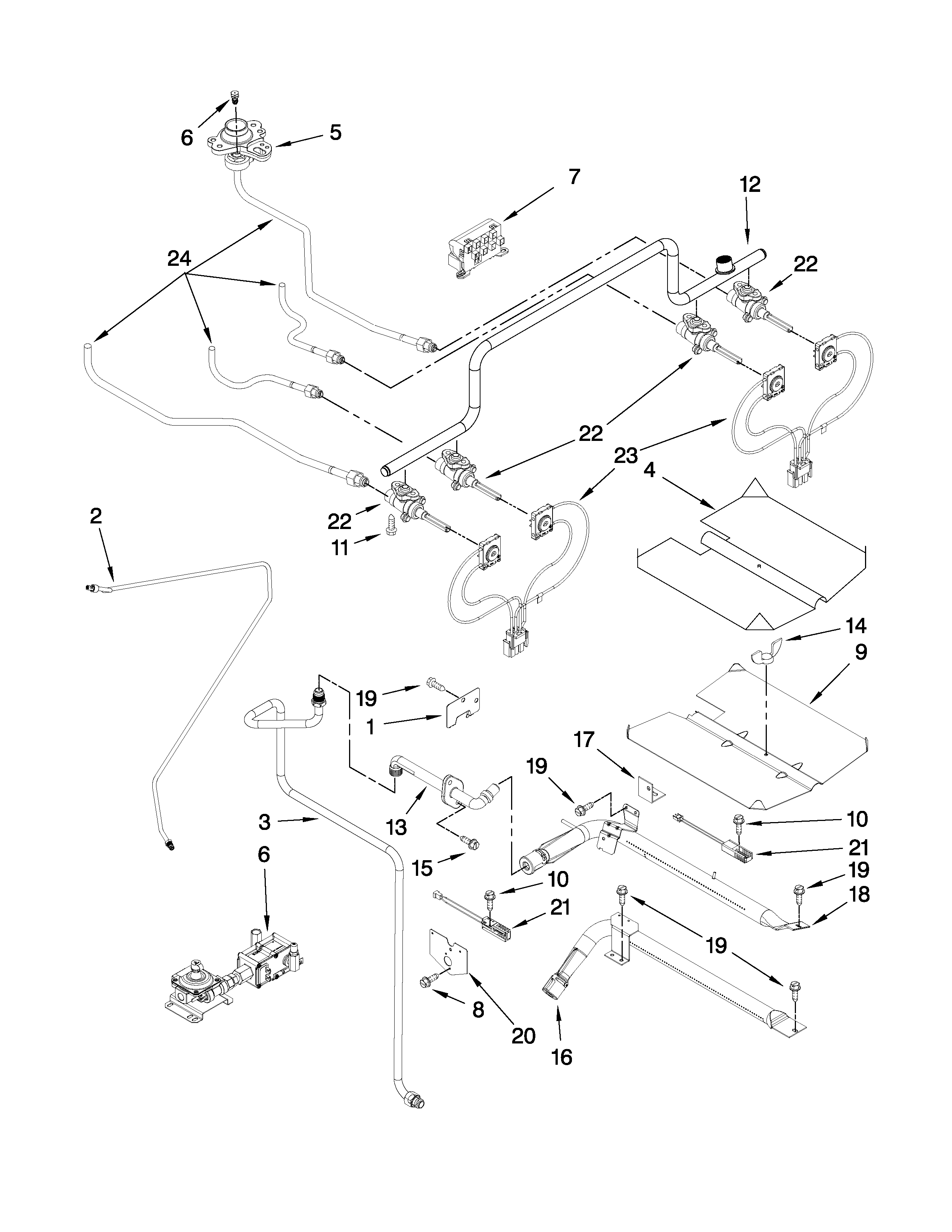 MANIFOLD PARTS