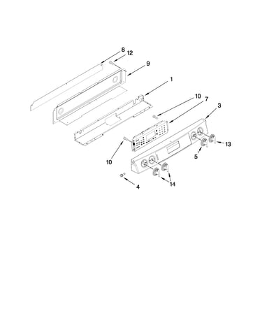 Control panel parts