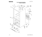 Maytag MBR2256KES6 cabinet parts diagram