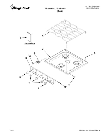 Cooktop parts