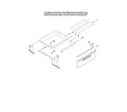 KitchenAid KGRS205TSS0 drawer and rack parts diagram