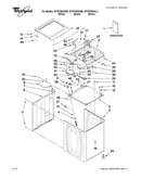 Top and cabinet parts