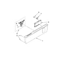 Control panel and latch parts