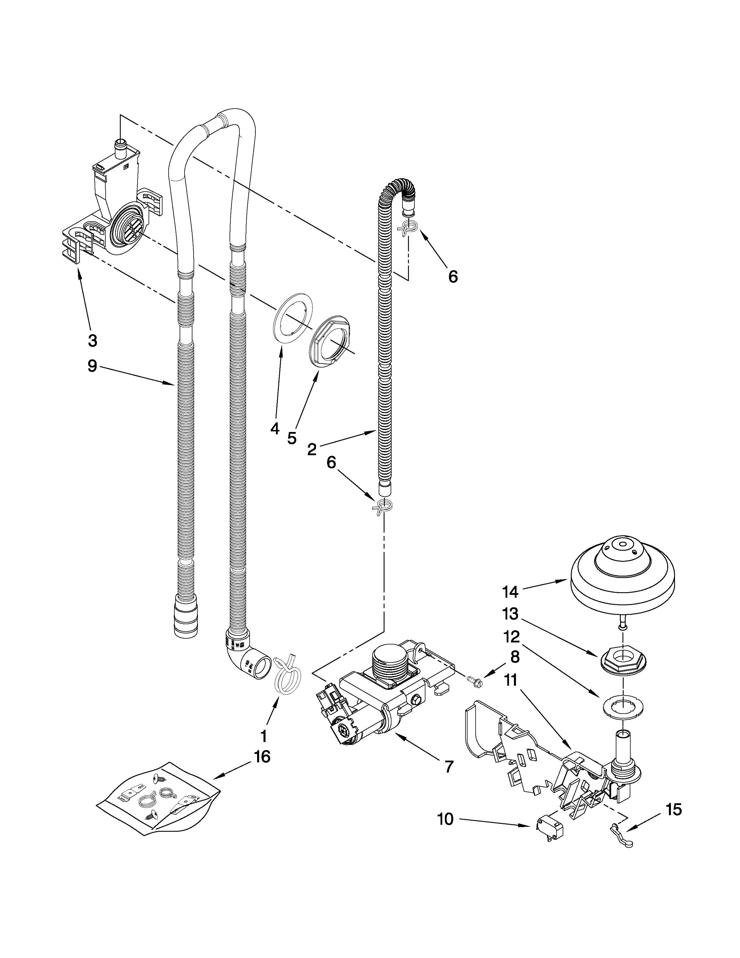 FILL, DRAIN AND OVERFILL PARTS