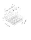 Upper rack and track parts