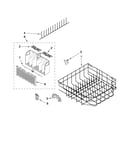 Lower rack parts