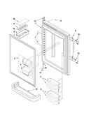 Refrigerator door parts