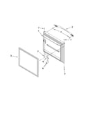 Freezer door parts