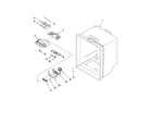 Amana ABB2227VEW2 refrigerator liner parts diagram