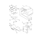 Amana ABR2222FES5 freezer liner parts diagram