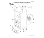 Whirlpool GB9FHDXWS01 cabinet parts diagram