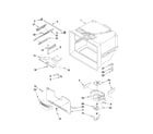 Whirlpool GB9FHDXWD01 freezer liner parts diagram