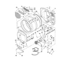 Whirlpool WGD5500XL0 bulkhead parts diagram