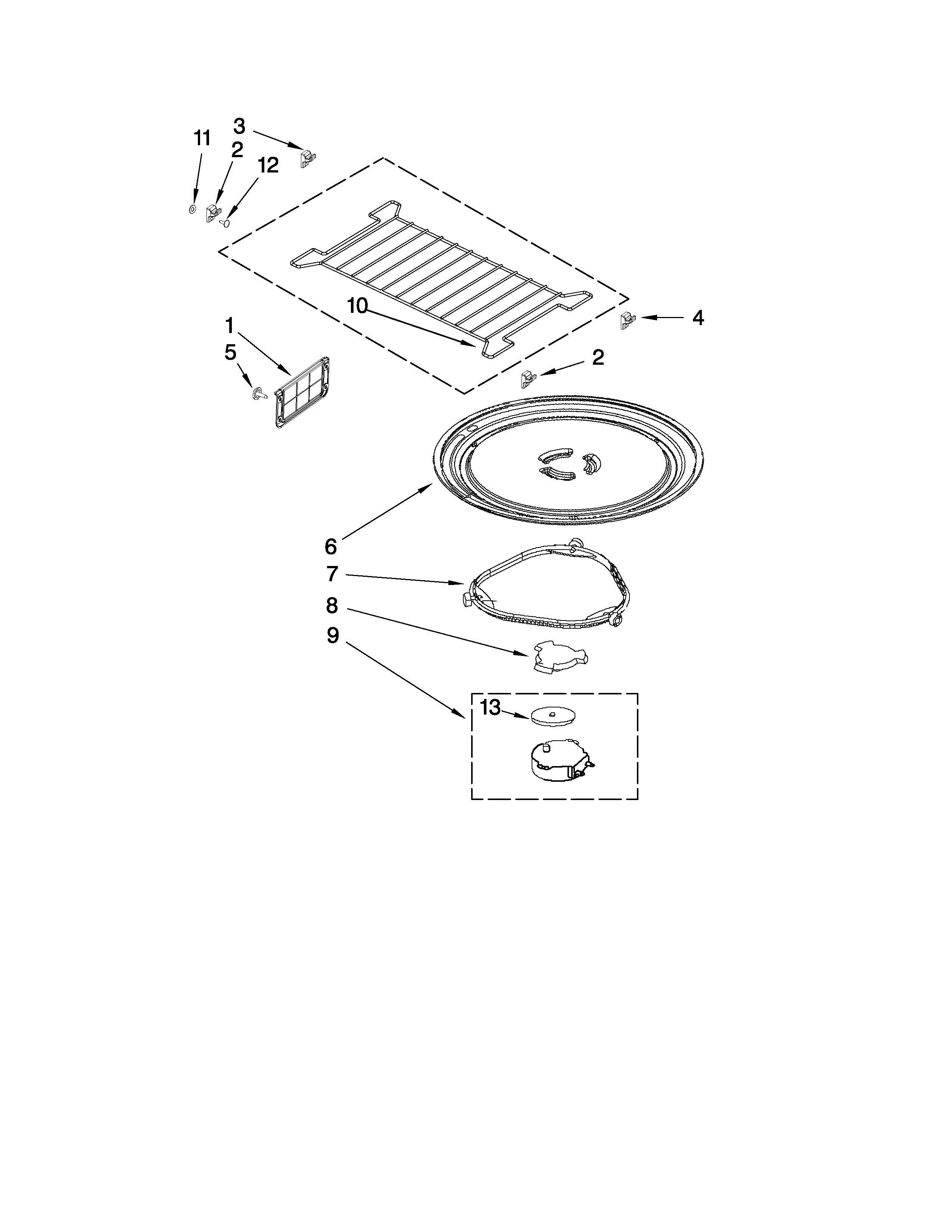 TURNTABLE PARTS